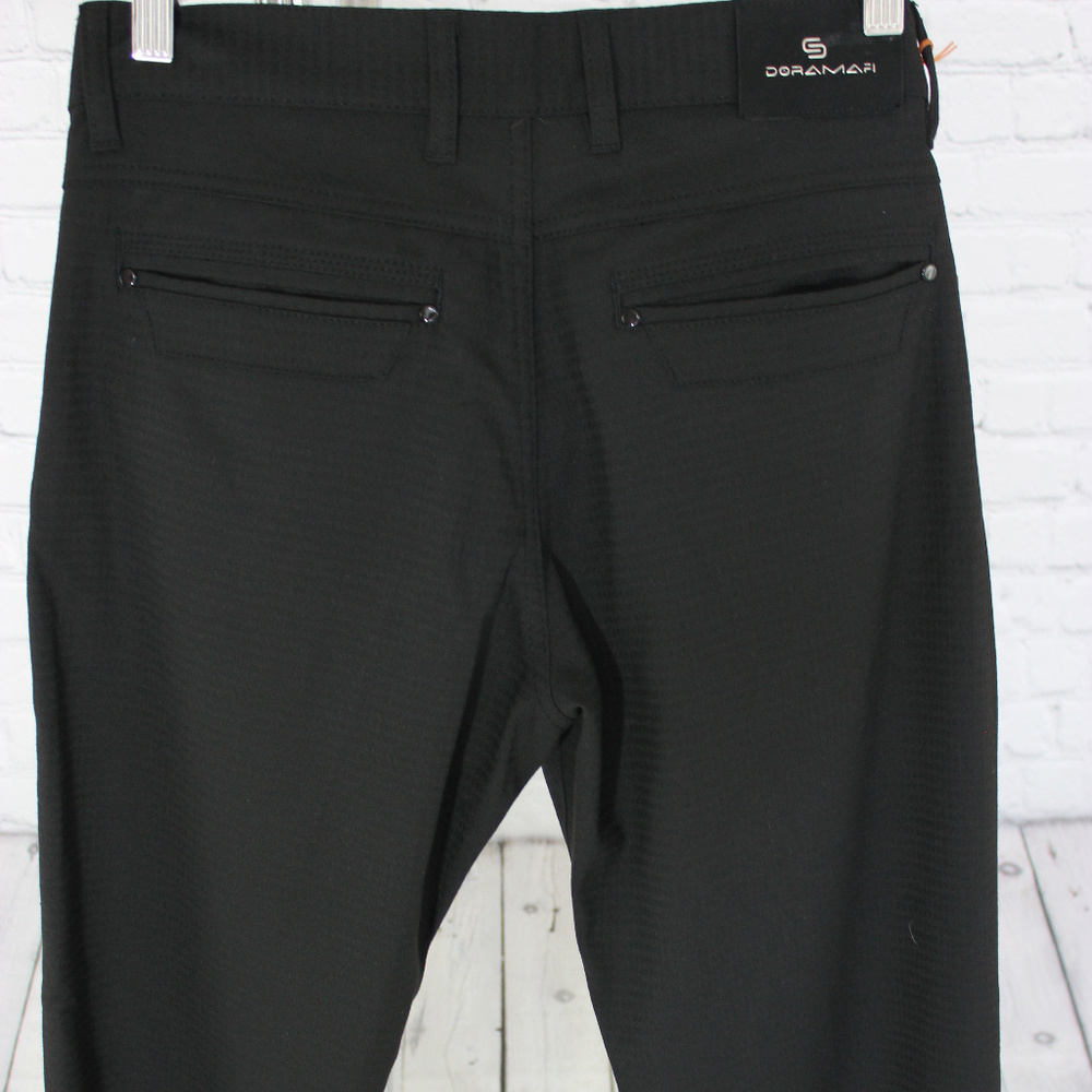 DORAMAFI SICILIAS BLACK PANTS - Picture 2 of 4